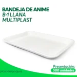 BANDEJA DE ANIME B-1 LLANA 500 un MULTIPLAST