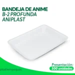 BANDEJA DE ANIME B-2 PROFUNDA ANIPLAST 500 un
