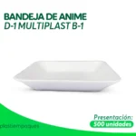 BANDEJA DE ANIME D-1 MULTIPLAST 500 un B-1