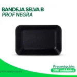 BANDEJA SELVA B PROF NEGRA 500 un