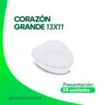 CORAZÓN GRANDE 13X11 50 UNI
