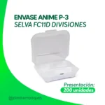 ENVASE ANIME P-3 SELVA FC11D DIVISIONES 200 un