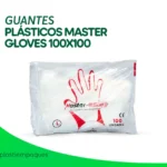GUANTES PLÁSTICOS MASTER GLOVES 100X100