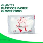 GUANTES PLÁSTICOS MASTER GLOVES 10X100