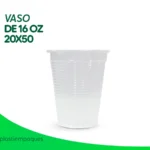 VASO DE 16 20X50