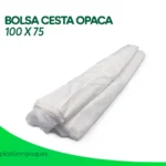 BOLSA CESTA OPACA 100 X 75