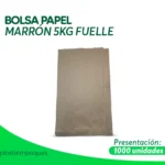 BOLSA PAPEL MARRON 10KG FUELLE 1000 UNI