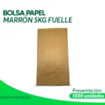 BOLSA PAPEL MARRON 5KG FUELLE 1000 UNI
