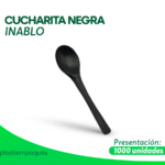 CUCHARITA NEGRA INABLO 1000 un