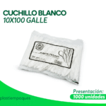 CUCHILLO BLANCO 10X100 1000 un GALLE