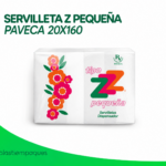 SERVILLETA Z PEQUEÑA PAVECA 20X160