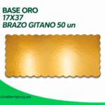 BASE ORO 17X37 BRAZO GITANO 50 un
