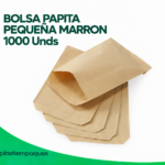 BOLSA PAPITA PEQUEÑA MARRON 1000 Unds