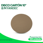 DISCO CARTON 10" 100 un B/M FANDEC