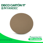 DISCO CARTON 11" 100 un B/M FANDEC
