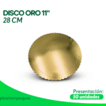 DISCO ORO 11" 28 CM 50 un