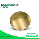 DISCO ORO 13" 33 CM 50 un
