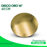 DISCO ORO 16" 40 CM 50 un