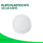 PLATO PLÁSTICO N°5 SELVA 50X10