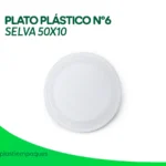 PLATO PLÁSTICO N°6 SELVA 50X10