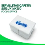 SERVILLETAS CAFETIN BRILUX 16X250 FOOD SERVICE