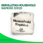 SERVILLETAS HOUSEHOLD NAPKINS 12X120