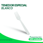 TENEDOR ESPECIAL BLANCO 600 un
