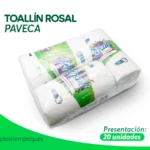 TOALLIN ROSAL PAVECA 20 un