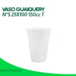 VASO GUAIQUERY N°10 20X50 300cc B