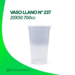 VASO LLANO N° 237 20X50 700cc