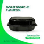 ENVASE NEGRO H11 FIAMBRERA