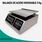 BALANZA DE ACERO INOXIDABLE 5 Kg