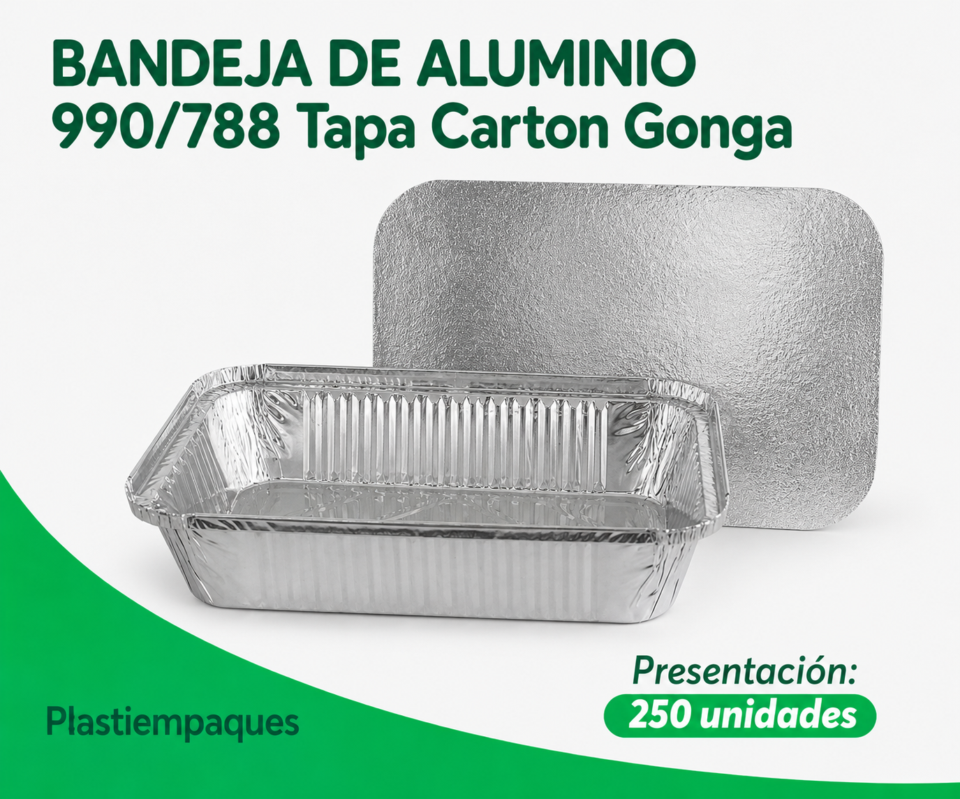 BANDEJA-DE-ALUMINIO-990788-Tapa-Carton-Gonga BANDEJA ALUMINIO 990/788 T/Carton 500 Unds - Imagen 1
