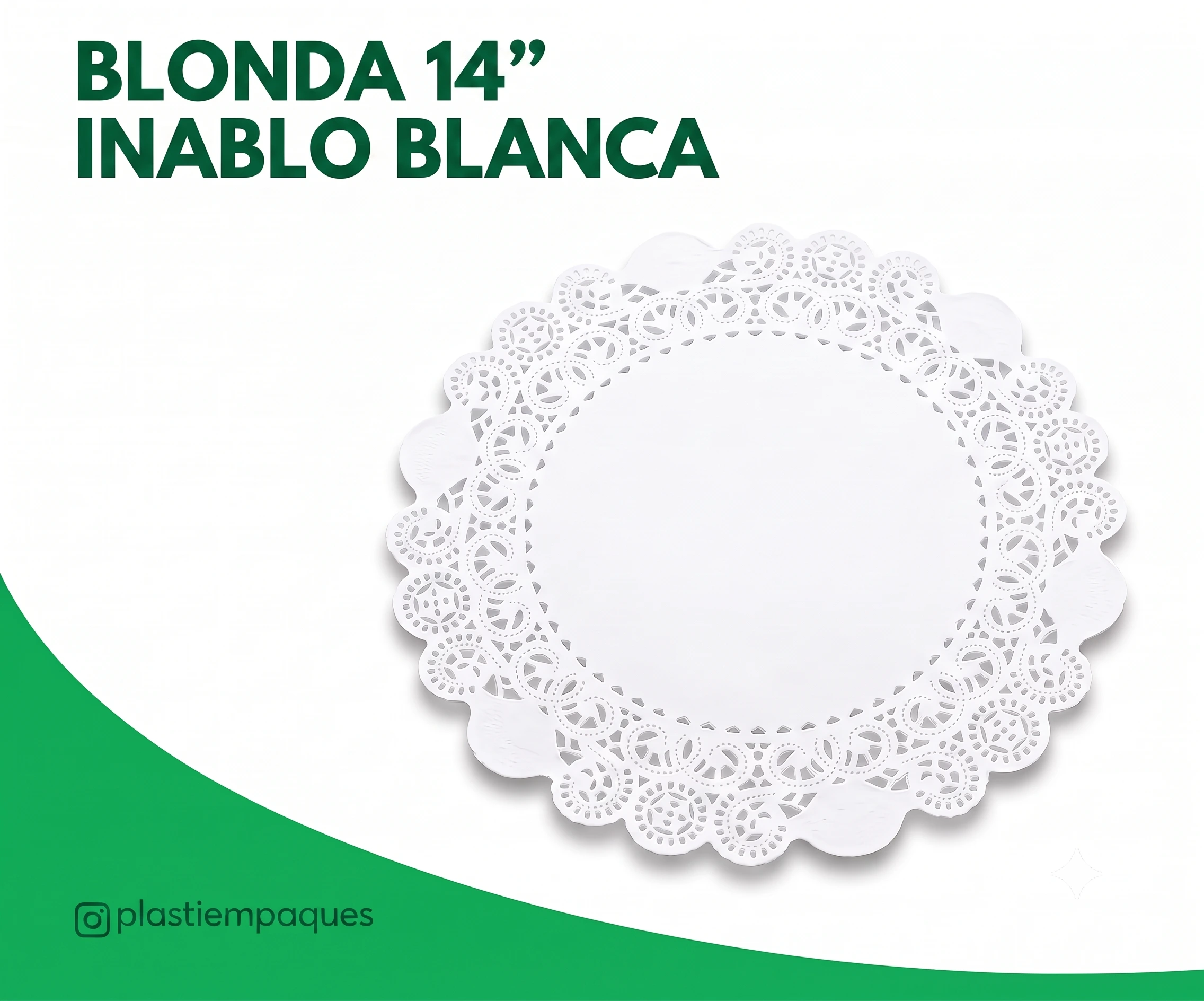 BLONDA-14-INABLO-BLANCA BLONDA 14" INABLO BLANCA - Imagen 1