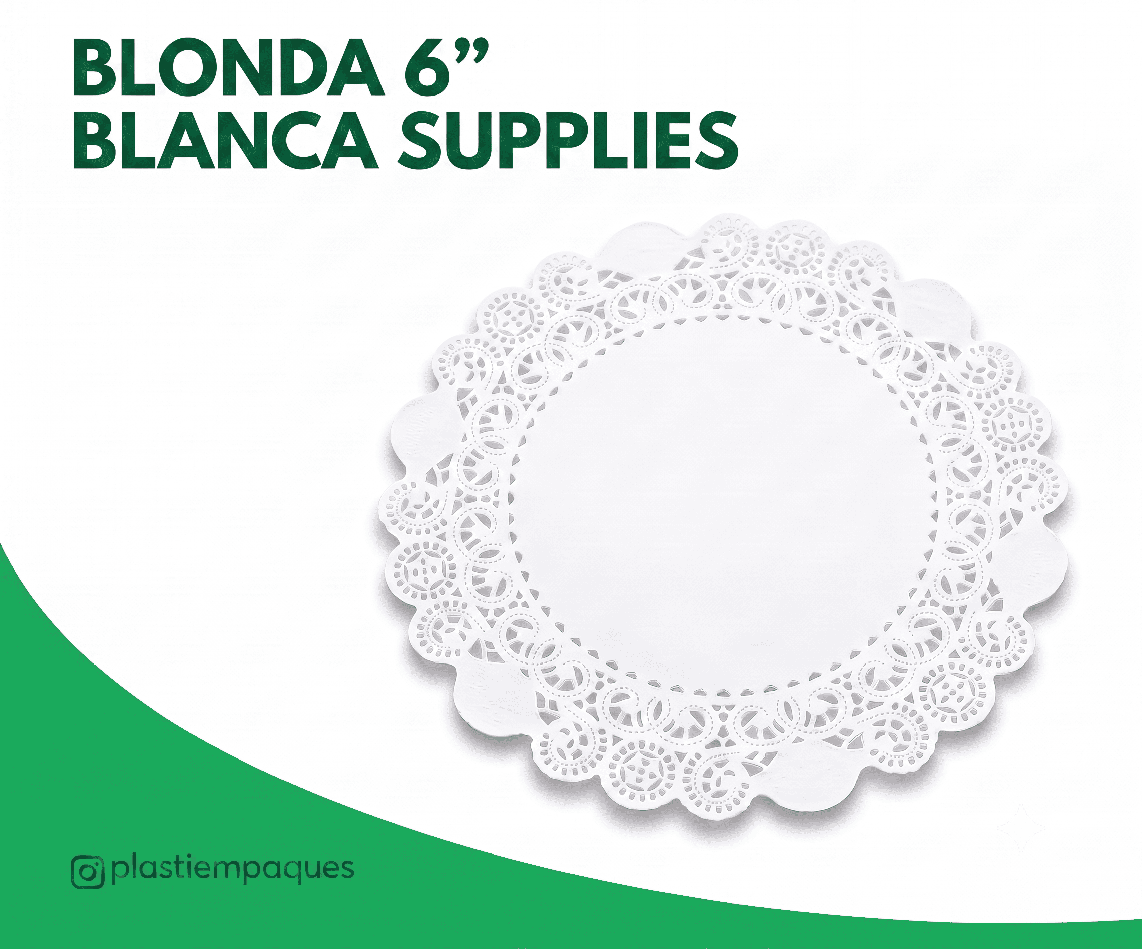 BLONDA-6-BLANCA-SUPPLIES BLONDA 6" BLANCA SUPPLIES - Imagen 1