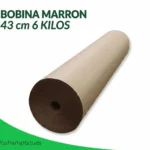 BOBINA MARRON 43 cm 6 KILOS