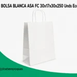 BOLSA BLANCA ASA F/C 30x17x30x250 Unds Eco