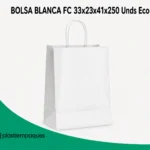 BOLSA BLANCA FC 33x23x41x250 Unds Eco