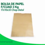 B/ PAPEL F/CUAD 3 Kg 17x10x33 Chap Detal