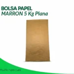 BOLSA PAPEL MARRON 5 Kg Plana