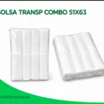 BOLSA TRANSPARENTE COMBO 51X63