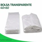 BOLSA TRANSPARENTE 40X60