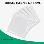 BOLSAS 15X27+5 ADHESIVA