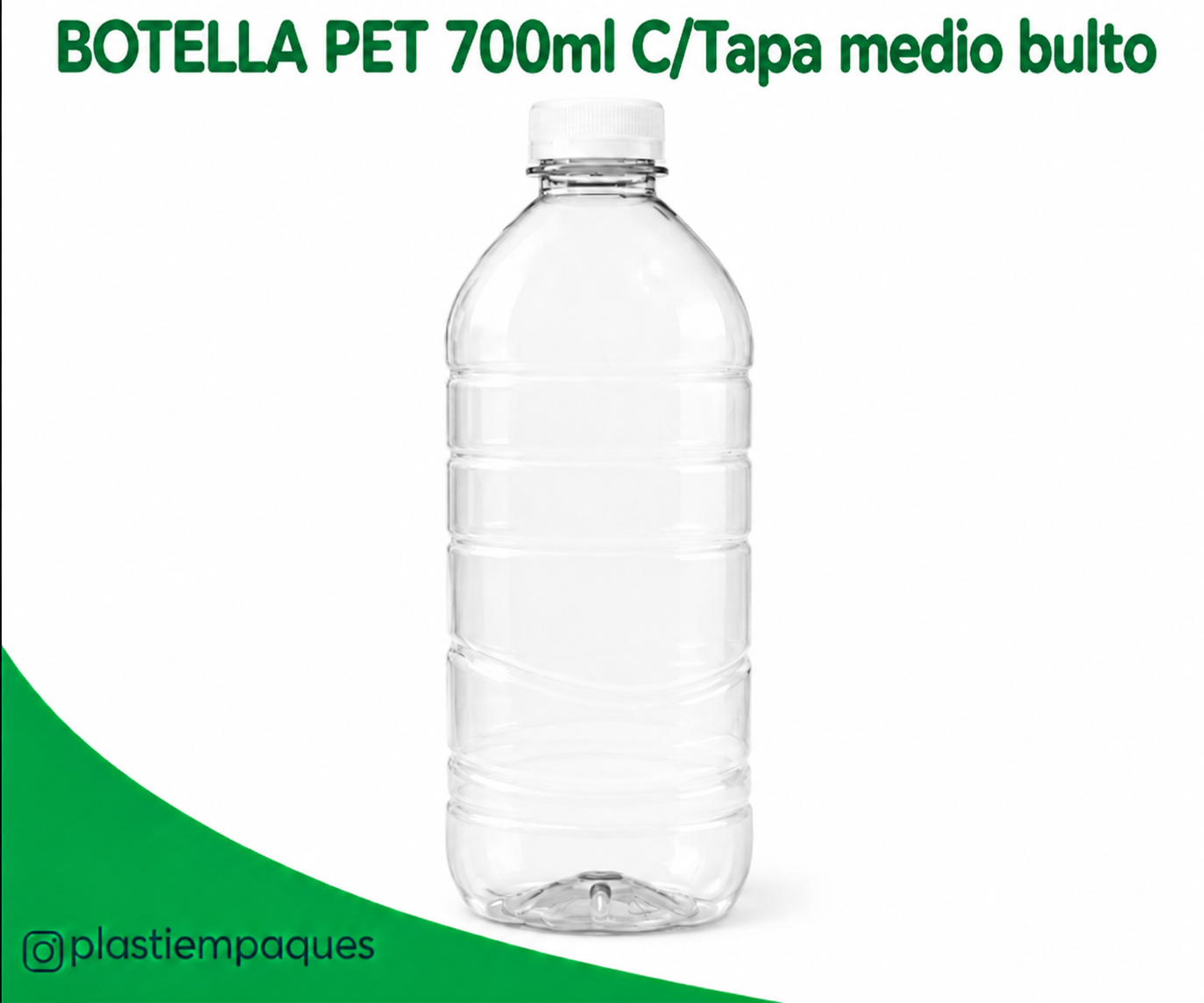 BOTELLA-PET-700ml-CTapa-medio-bulto BOTELLA PET LISA 700ml LICOR 180 Unds - Imagen 1