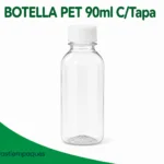 BOTELLA PET 90ml C/Tapa 20 Unds