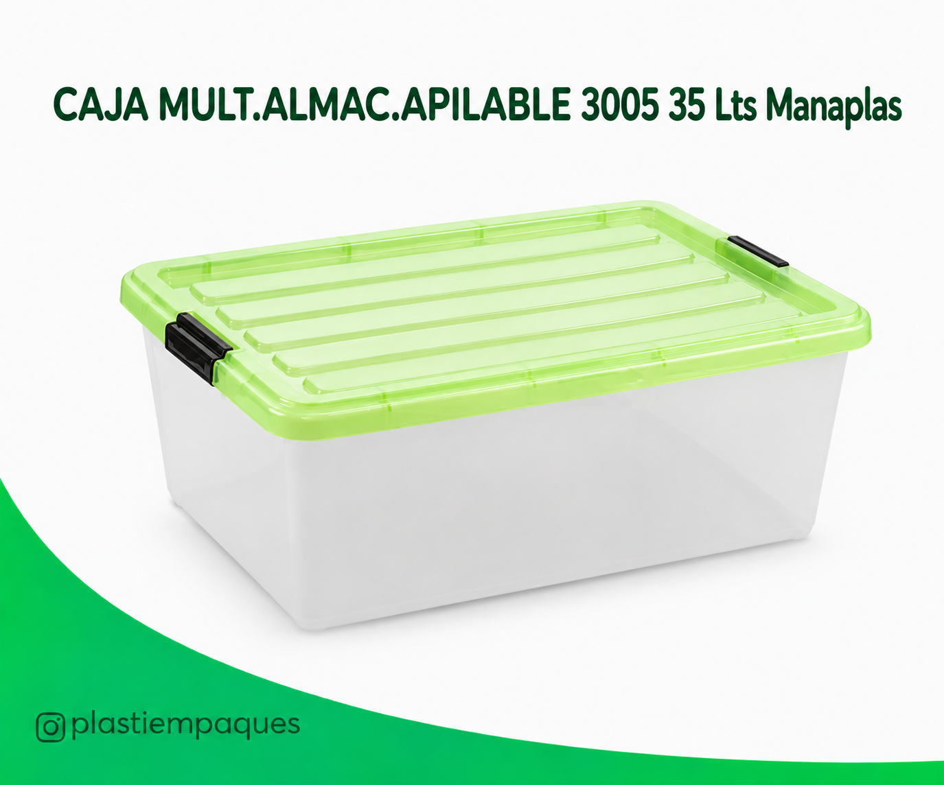 CAJA-MULT.ALMAC_.APILABLE-3005-35-Lts-Manaplas CAJA MULT.ALMAC.APILABLE 3005 35 Lts Manaplas - Imagen 1