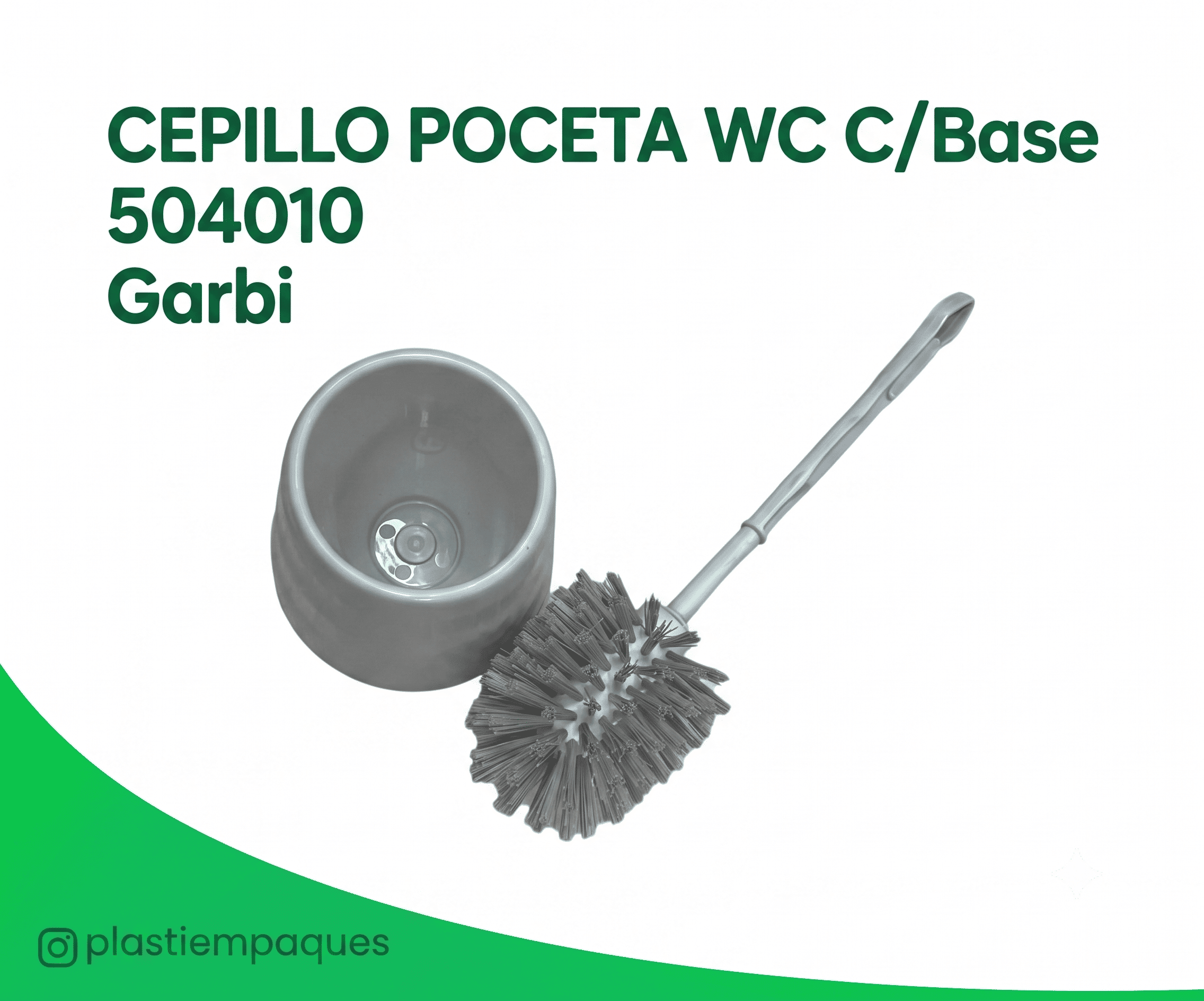 CEPILLO-POCETA-WC-CBase-504010-Garbi CEPILLO POCETA WC C/Base 504010 Garbi - Imagen 1