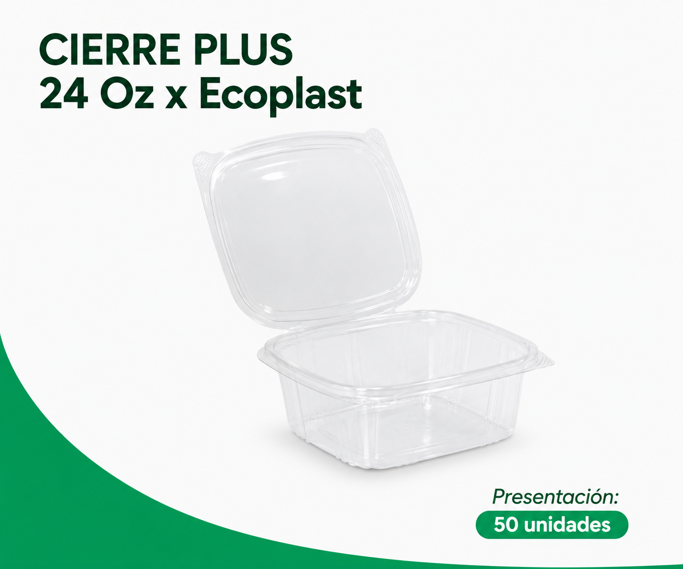CIERRE-PLUS-24-Oz-x-Ecoplast CIERRE PLUS 24 Oz x Ecoplast 200 Unds - Imagen 1
