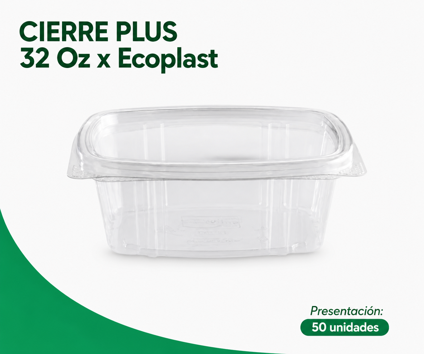 CIERRE-PLUS-32-Oz-x-Ecoplast CIERRE PLUS 32 Oz x Ecoplast 200 Unds - Imagen 1
