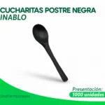 CUCHARITAS POSTRE NEGRA INABLO